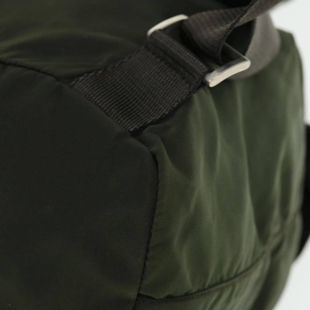 PRADA Backpack Nylon Khaki Auth bs7575 - Picture 16 of 16